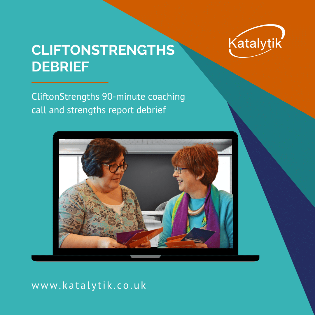 Product Cliftonstrengths debrief